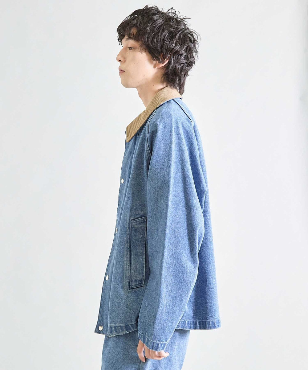 UNION STATION BOXY デニムジャケット ブルー