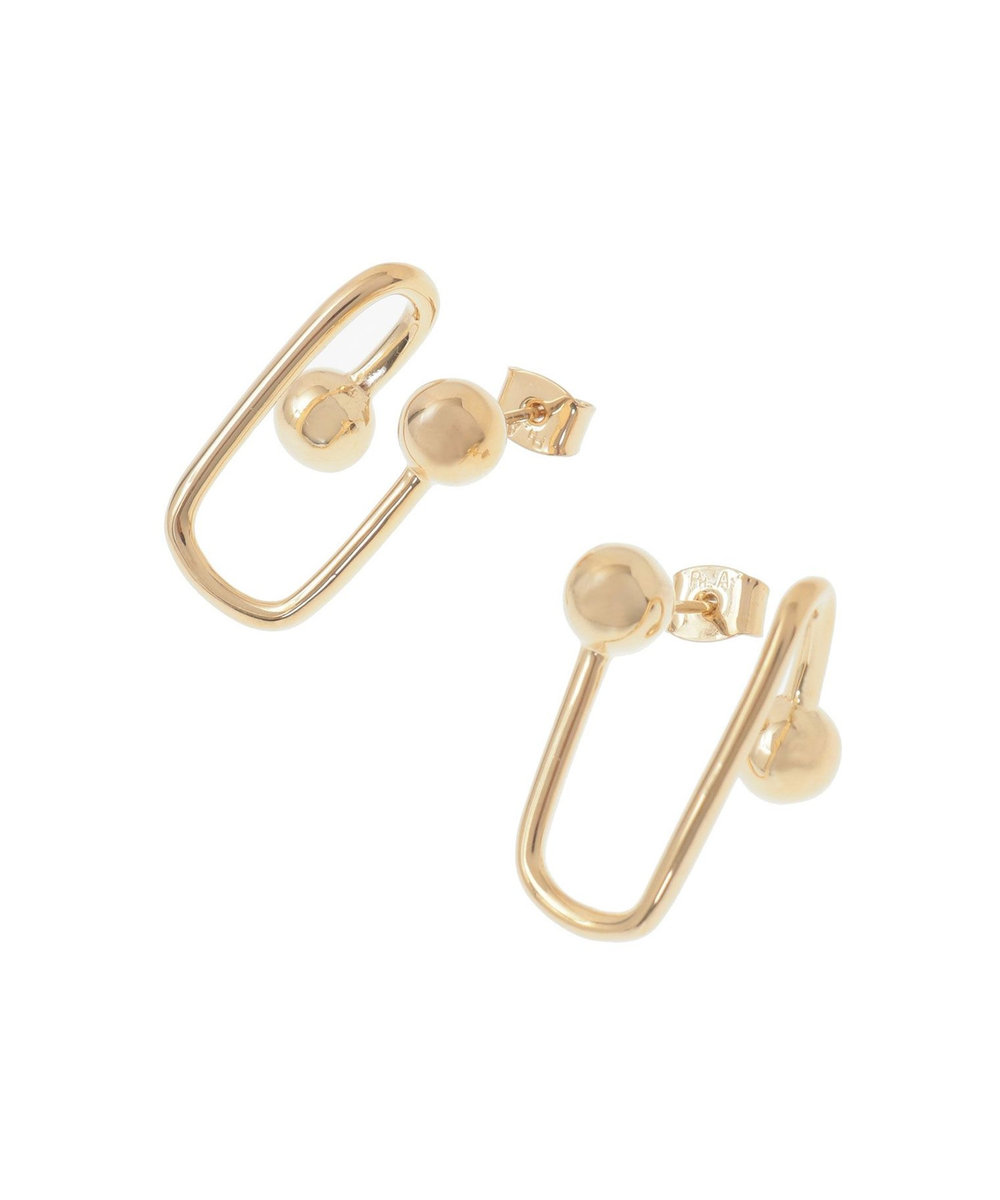 1er Arrondissement 【WEB限定】＜PHILIPPE AUDIBERT (フィリップオーディベール)＞"Asha"ピアス ゴールド