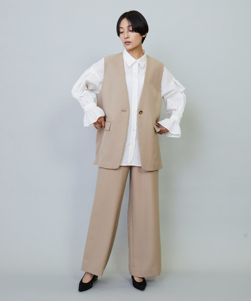 MOGA パウダーツイルストレッチジレ ベージュ