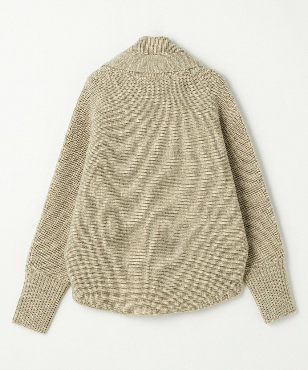L'EQUIPE GREEN ナチュラルカラーウールハーフジャケット ベージュ