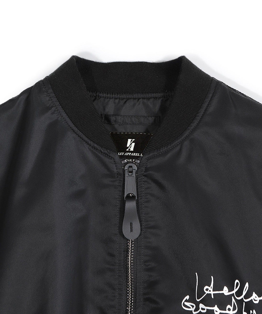 MEN'S BIGI 【TODAY edition x VALLEY APPAREL】グラフィックプリントL-2Bブルゾン ブラック