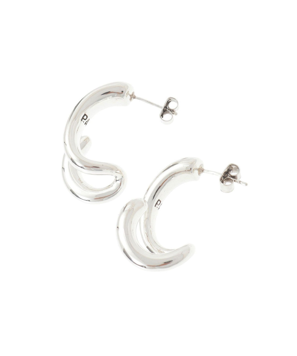 1er Arrondissement ＜PHILIPPE AUDIBERT (フィリップオーディベール)＞"Paige"ピアス（L） シルバー