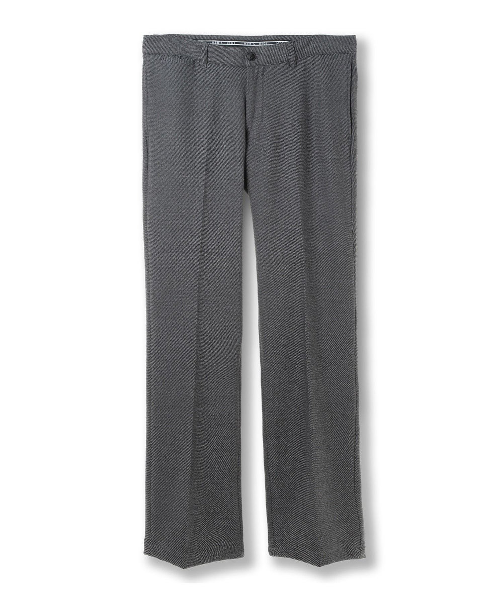 MEN'S BIGI 【ACTIVE TAILOR】ソフトサーモ混ツイードツイルパンツ ライトグレー