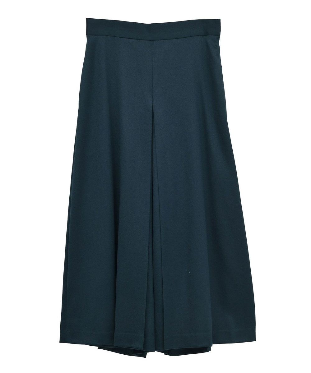 1er Arrondissement ウールサテンキュロットパンツ グリーン