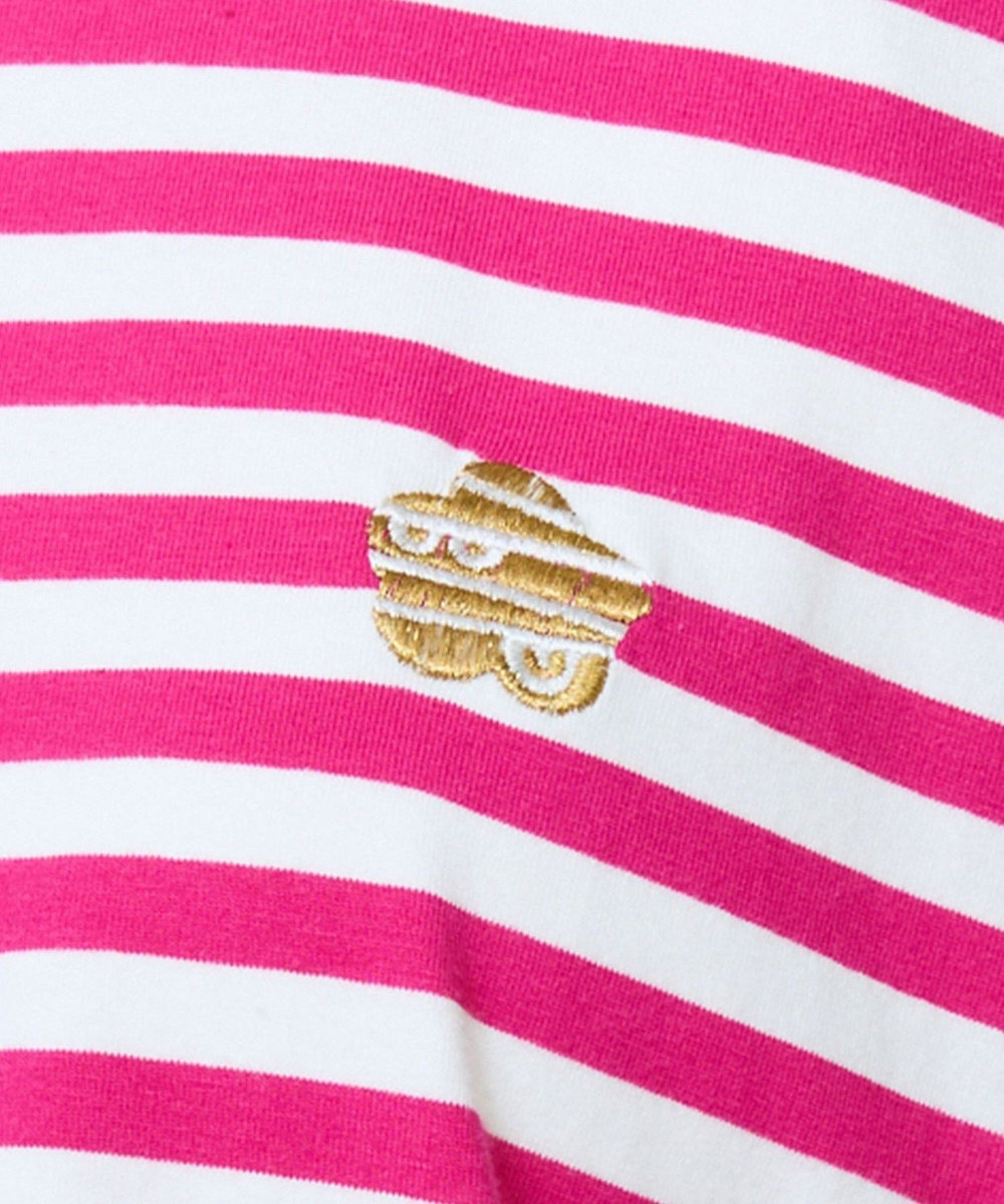 FRAPBOIS パークボーダーL/S Tシャツ2 ピンク