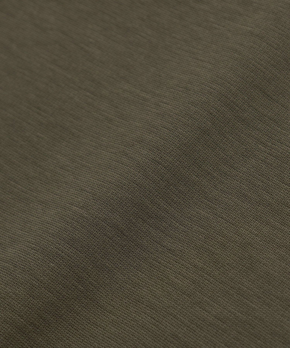 MEN'S BIGI 【ACTIVE TAILOR/アクティブテイラー】シルケットスムースクルーネックTシャツ＜接触冷感 / UVカット＞ ブラウン