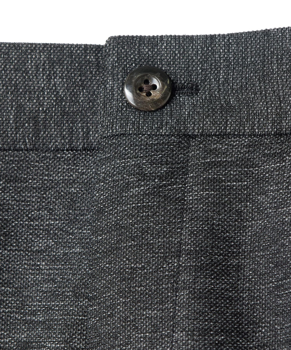 MEN'S BIGI 【ACTIVE TAILOR】カラミメッシュストレッチパンツ＜軽量/通気性/ストレッチ＞ ブラック