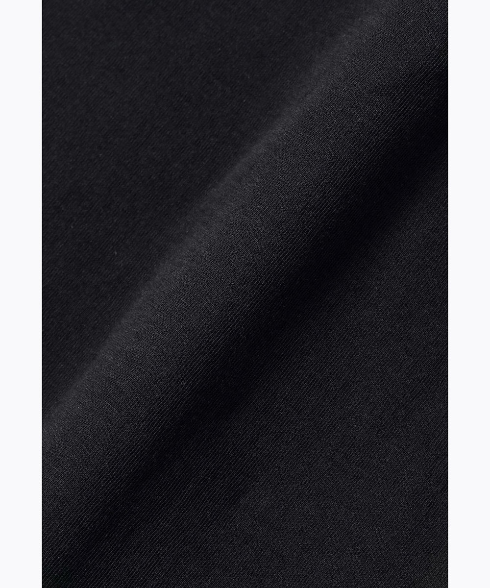 DÉPAREILLÉ SHEER STRETCH REVERSIBLE CREWNECK / シアーストレッチリバーシブルクルーネック ブラック