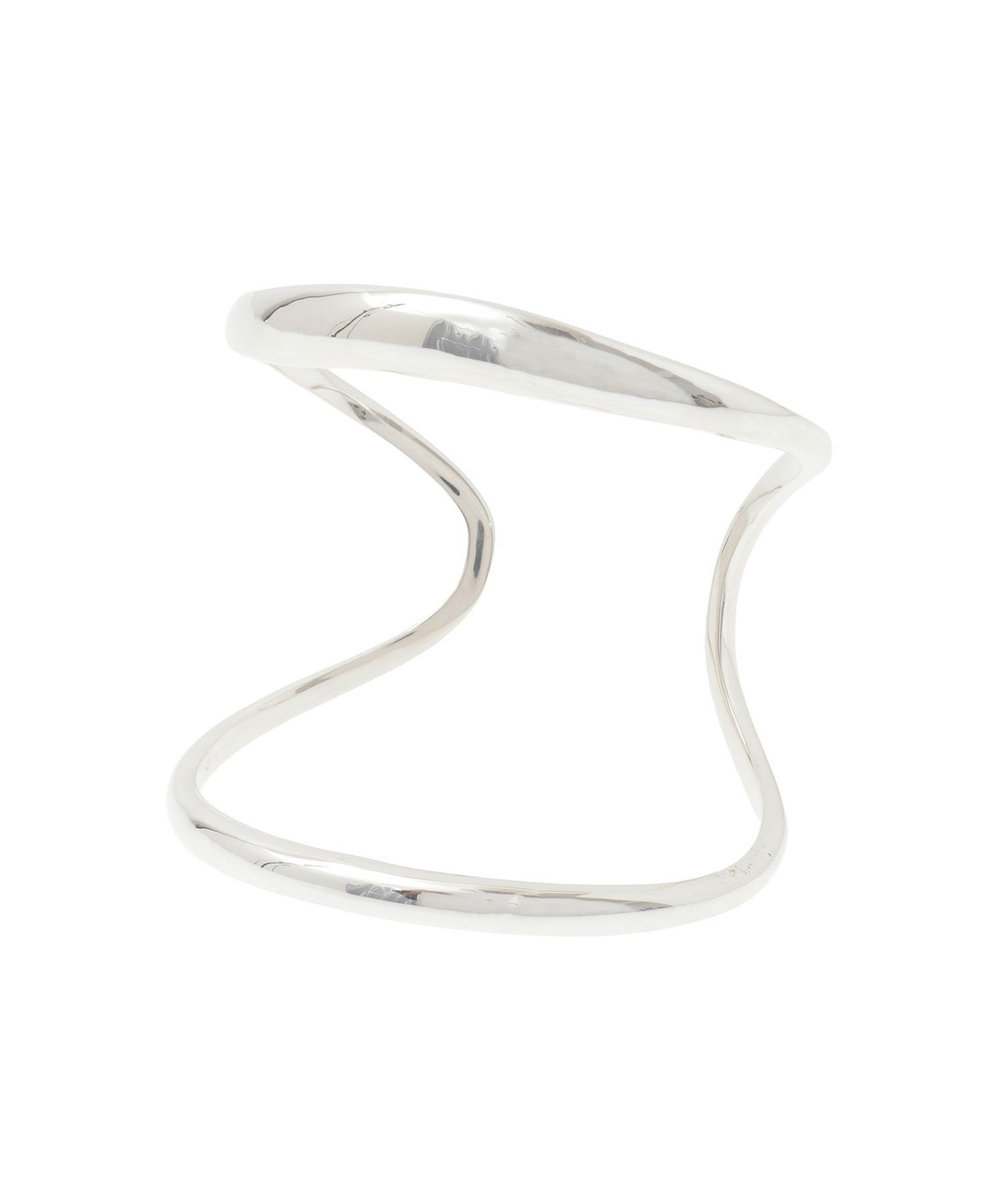 1er Arrondissement ＜JAMIRAY（ジャミレイ）＞“LINE SCULPT"バングル（シルバー） シルバー