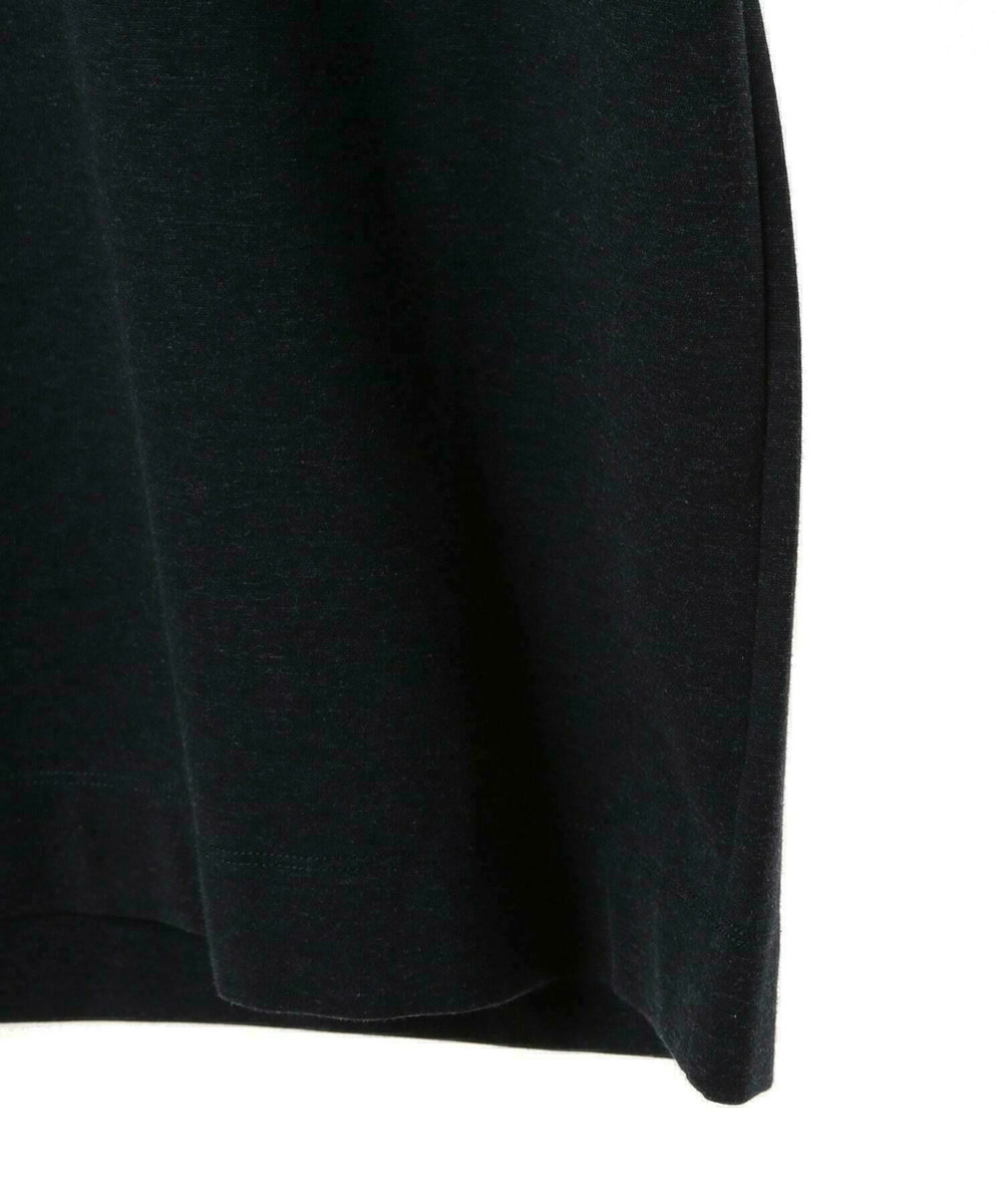 MEN'S BIGI 【ACTIVE TAILOR/アクティブテイラー】シルケットスムースVネックTシャツ＜接触冷感 / UVカット＞ ブラック