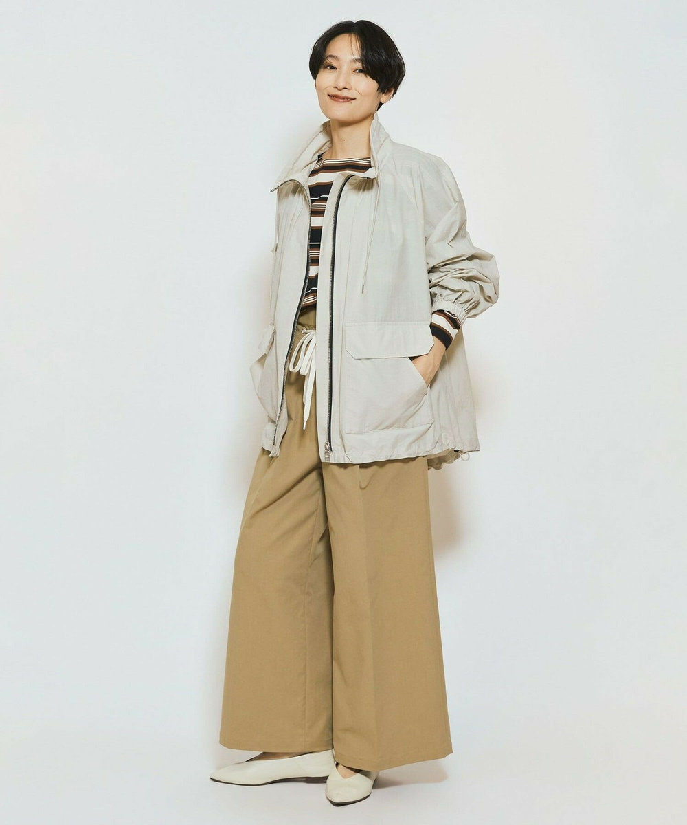 feerique feerique 綿ナイロンクロスマウンテンパーカー ベージュ