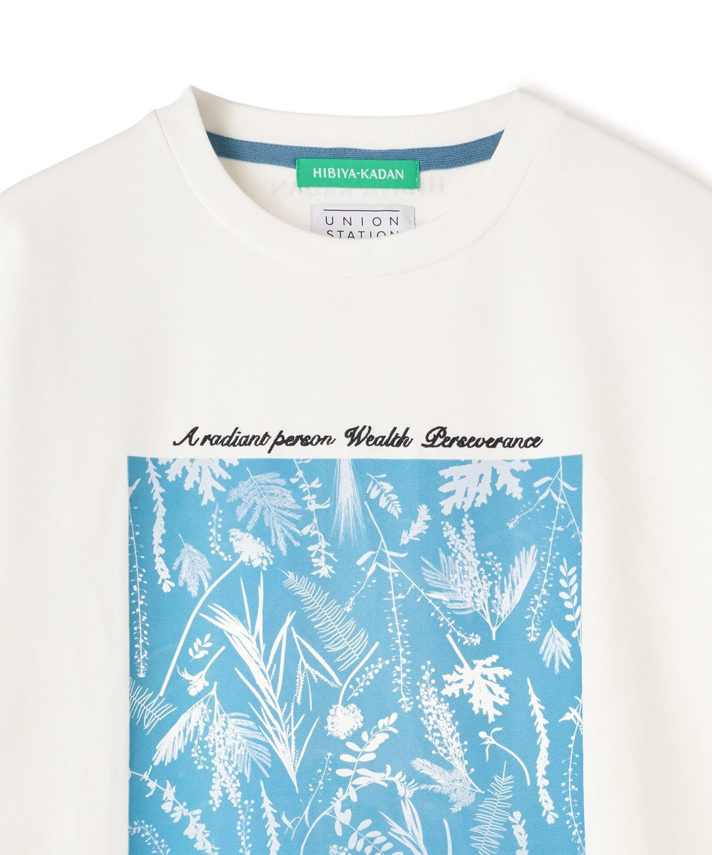 UNION STATION 【HIBIYA-KADAN】コラボグラフィックTシャツ ホワイト