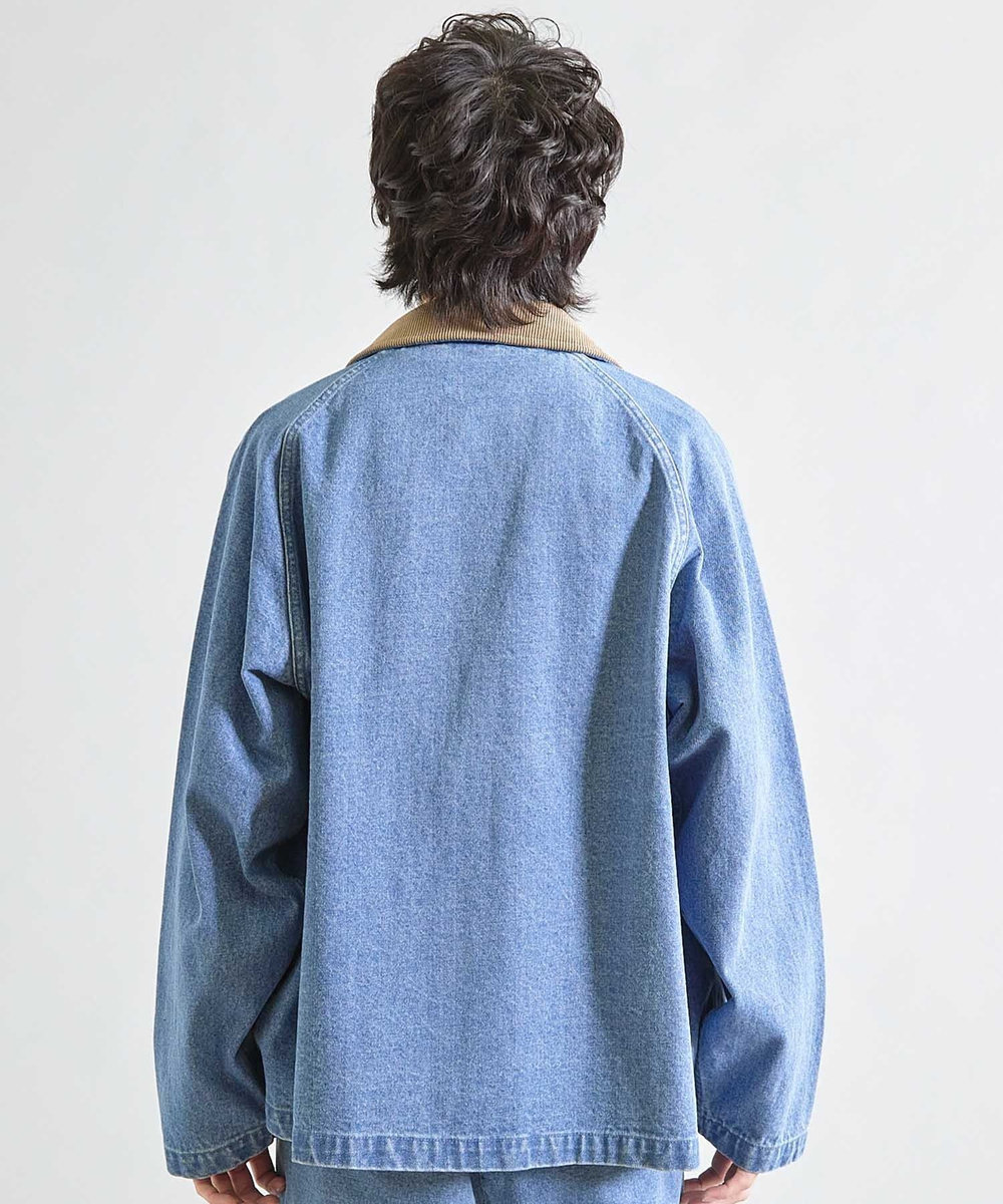 UNION STATION BOXY デニムジャケット ブルー