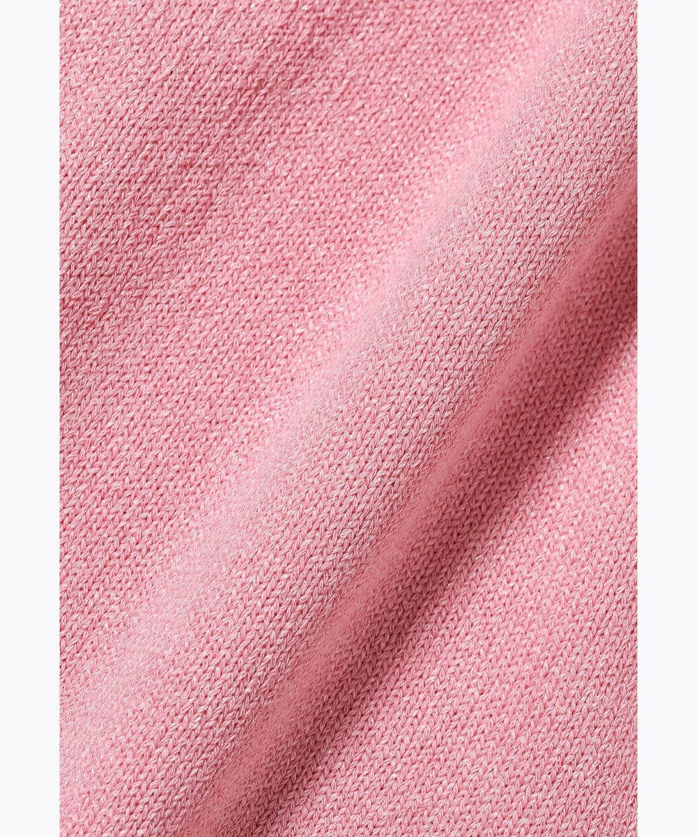 DÉPAREILLÉ VISCOSE LAME CARDIGAN / ヴィスコースラメカーディガン ピンク