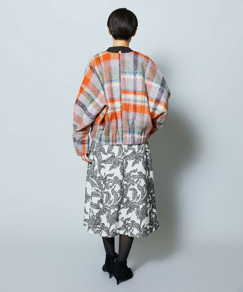 MOGA Collection MOGA Collection カラフルシャギーブルゾン オレンジ