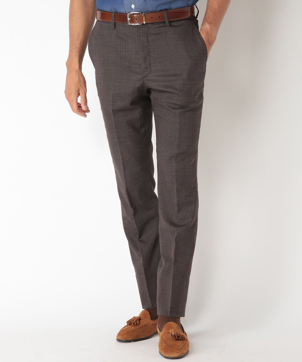 MEN'S BIGI 【ACTIVE TAILOR】アソートストレッチパンツ ブラウン系その他