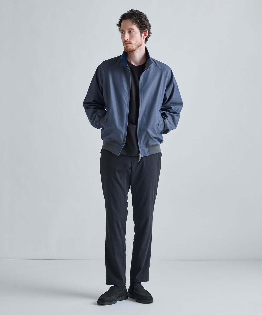 MEN'S BIGI BARACUTA G9 BOX JACKET ネイビー