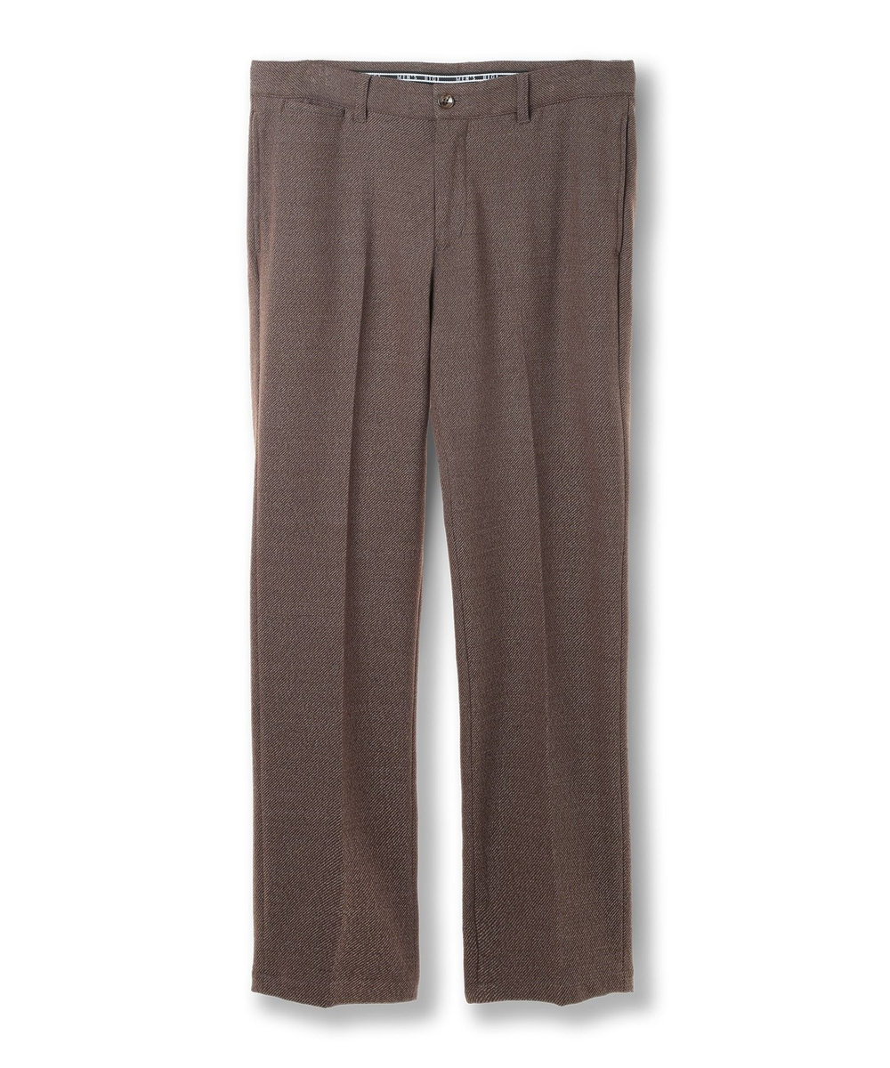 MEN'S BIGI 【ACTIVE TAILOR】ソフトサーモ混ツイードツイルパンツ カーキ