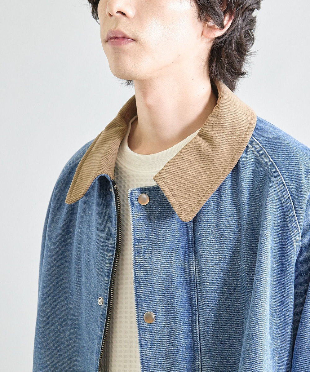UNION STATION BOXY デニムジャケット ブルー