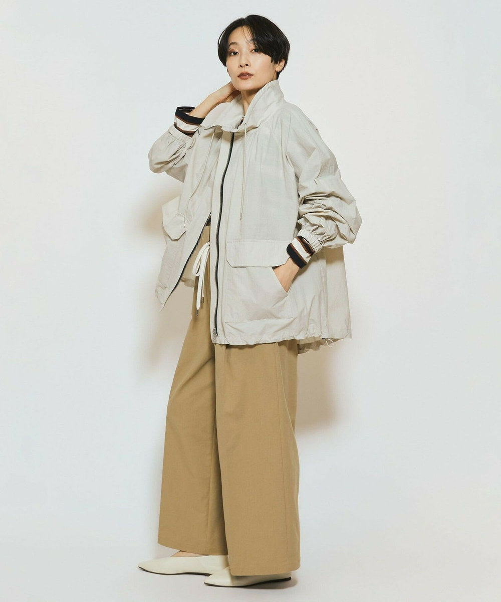 feerique feerique 綿ナイロンクロスマウンテンパーカー ベージュ