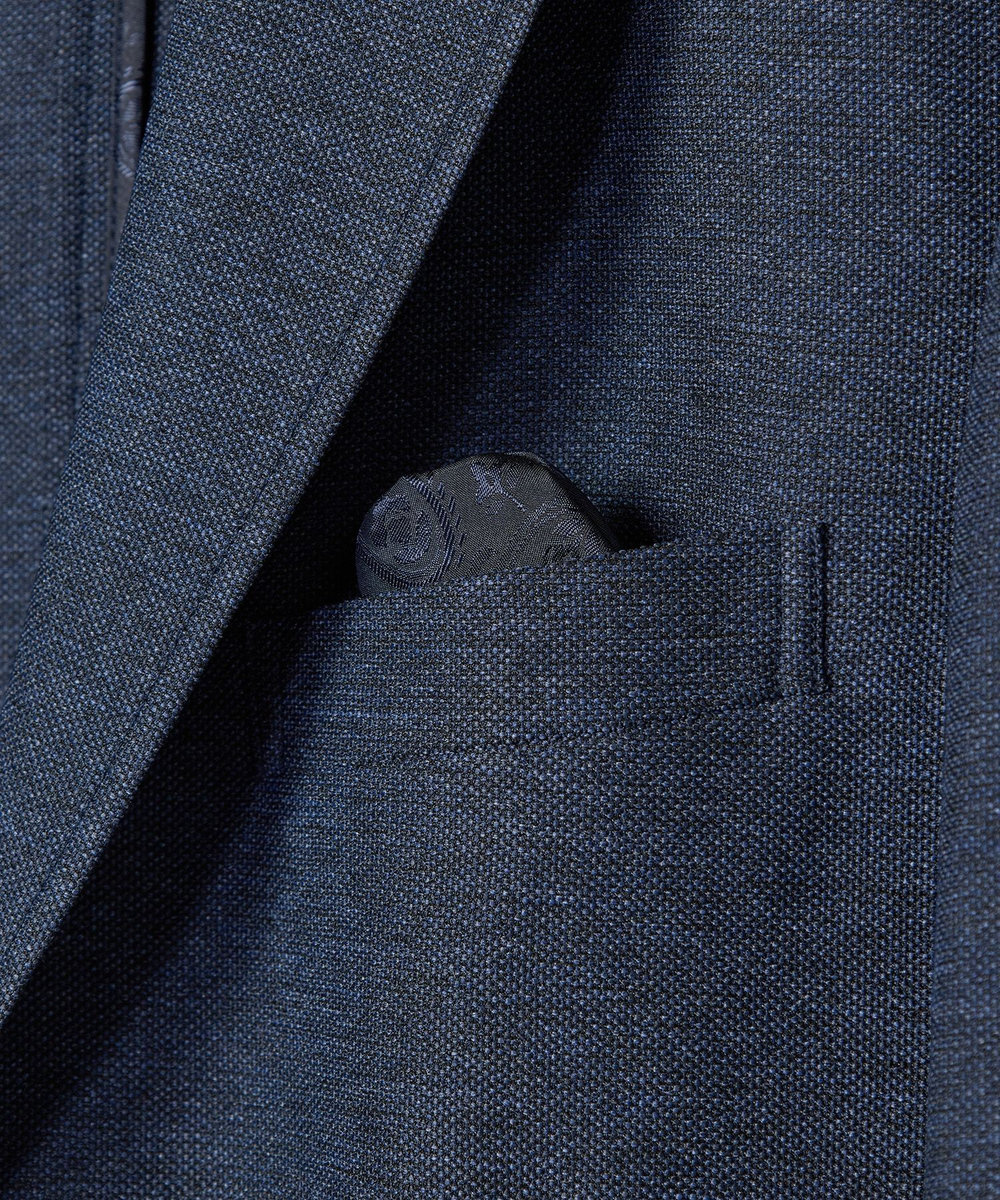 MEN'S BIGI 【ACTIVE TAILOR】カラミメッシュストレッチジャケット＜軽量/通気性/ストレッチ＞ ネイビー