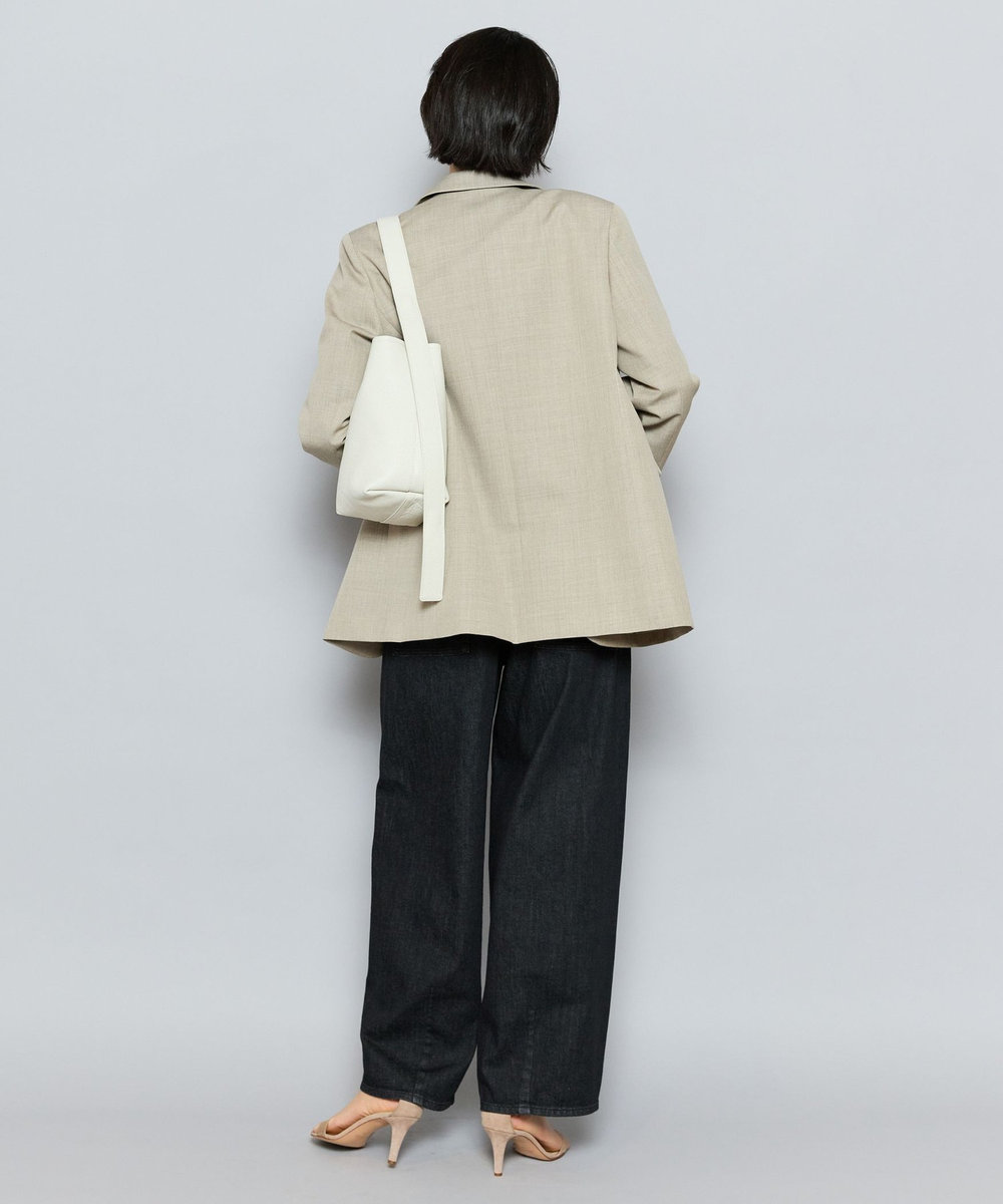 L'EQUIPE 9ozムラ糸ストレッチデニムパンツ ブラック