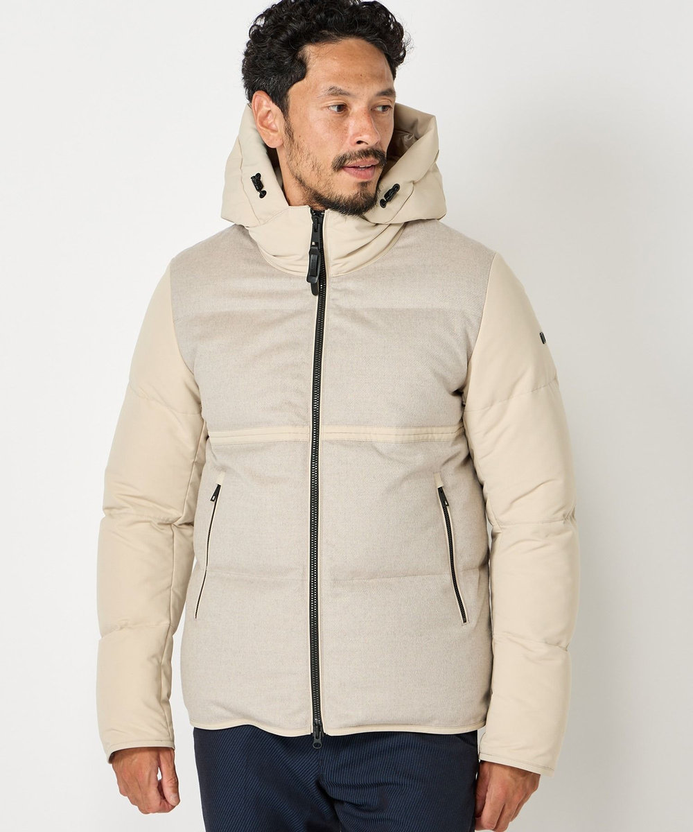 MEN'S BIGI 【DUNO/デュノ】ダウンブルゾン ベージュ