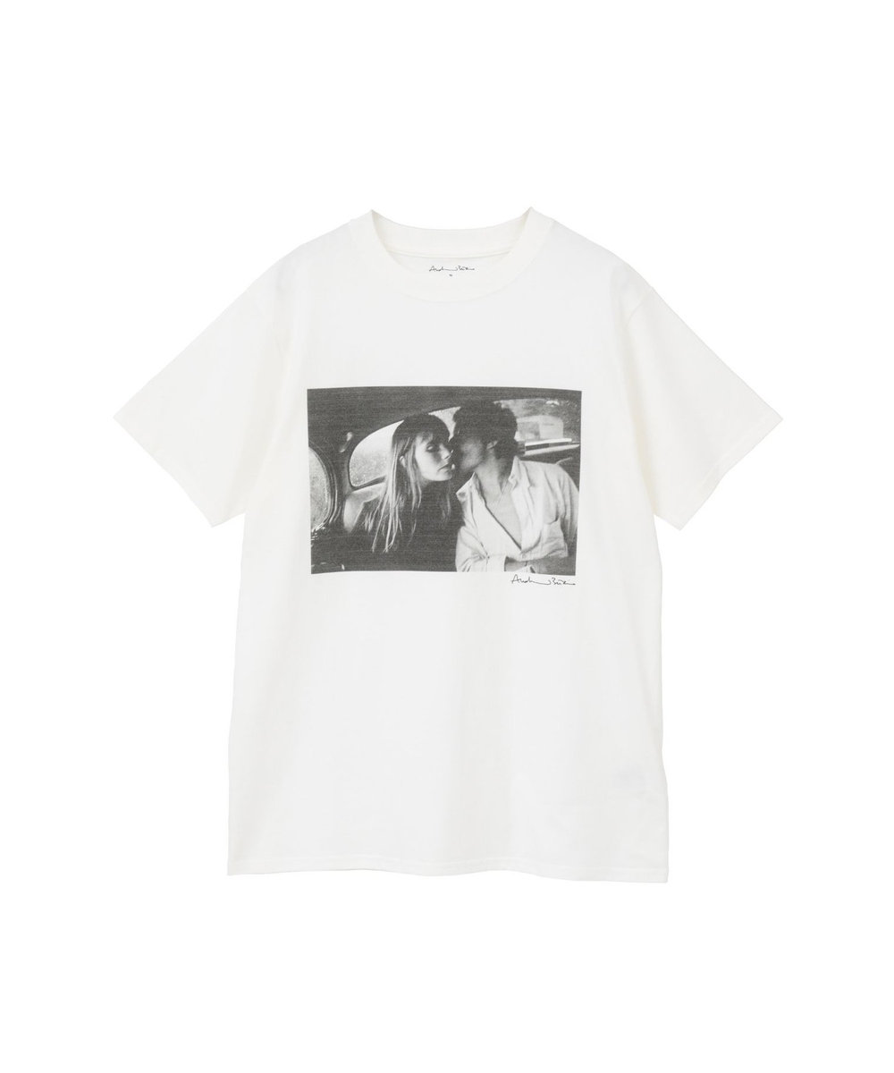 1er Arrondissement ＜COUTURE D'ADAM（クチュール ド アダム）＞“Jane&Sere in the Taxi"T-シャツ ホワイト