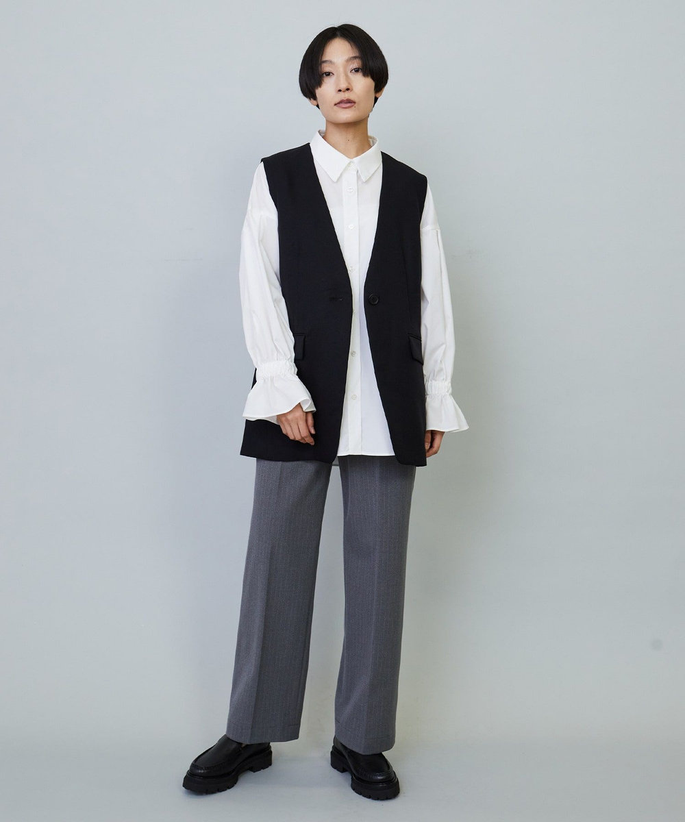MOGA パウダーツイルストレッチジレ ブラック