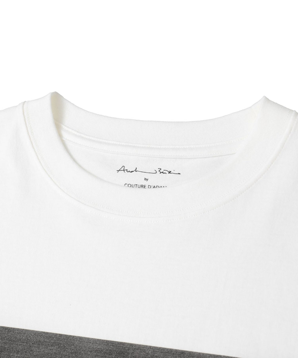 1er Arrondissement ＜COUTURE D'ADAM（クチュール ド アダム）＞“Jane&Sere in the Taxi"T-シャツ ホワイト