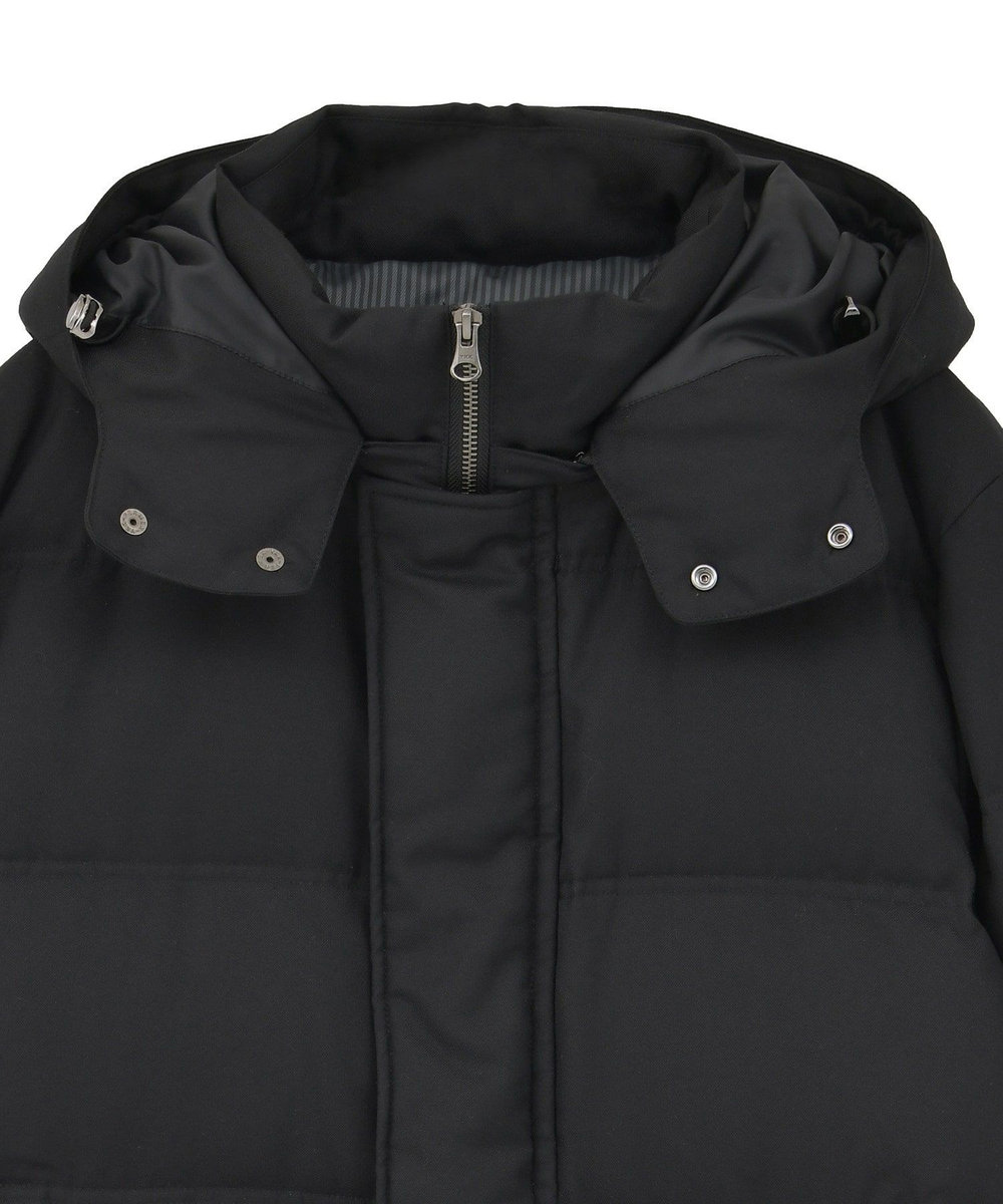 MEN'S BIGI TRシャンブレー ダウンジャケット＜撥水加工＞ ブラック