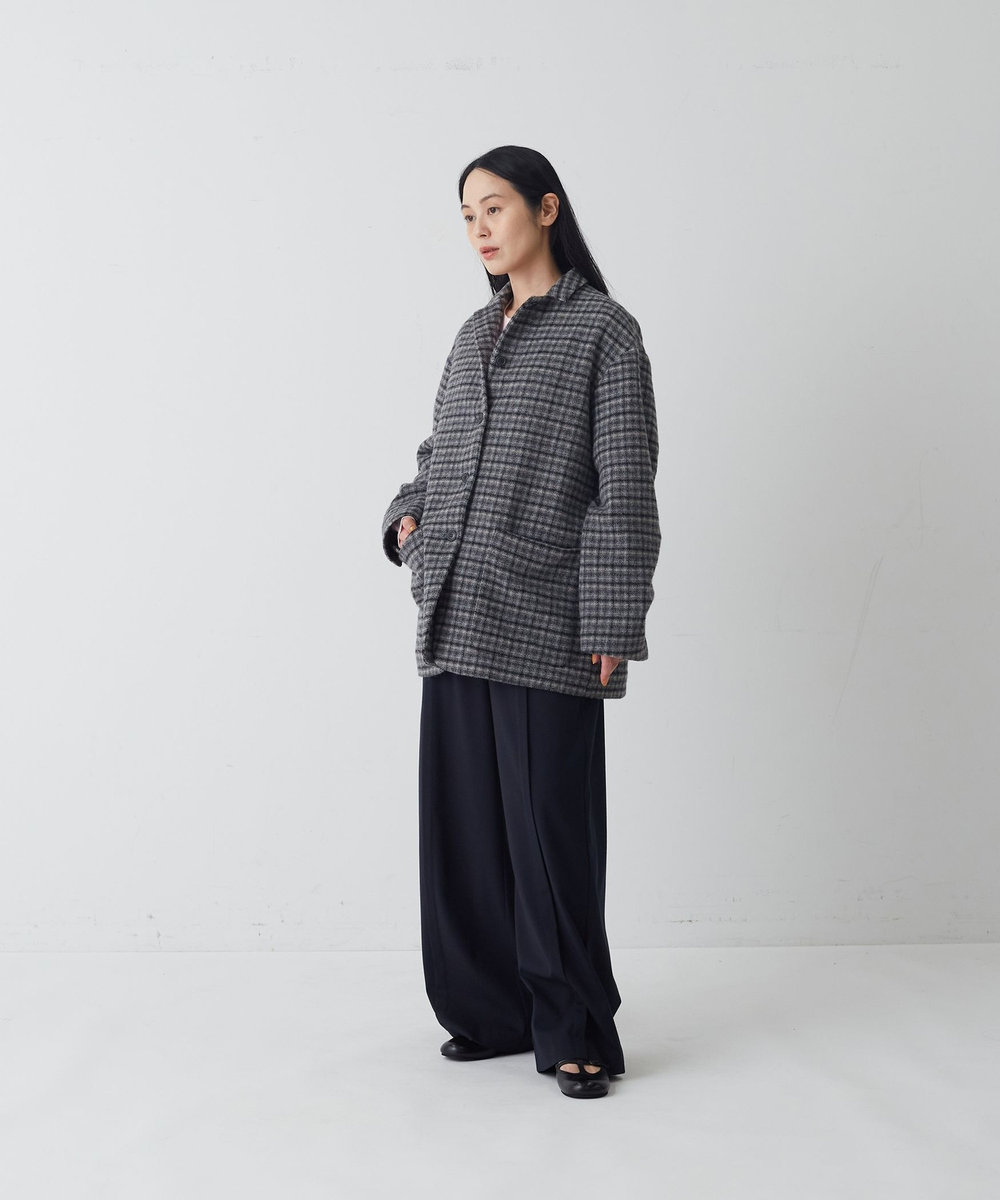 congés payés ADIEU TRISTESSE ウールシャギージャケット グレー系その他