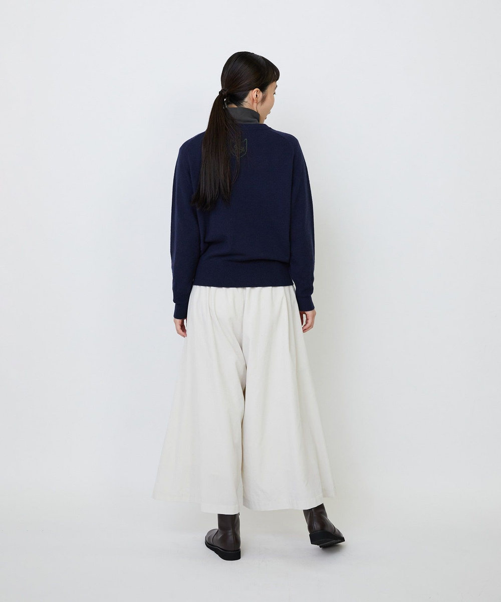 LOISIR 【アーティストコラボ】LOISIR×TORANEKOBONBONインターシャニットプルオーバー ネイビー