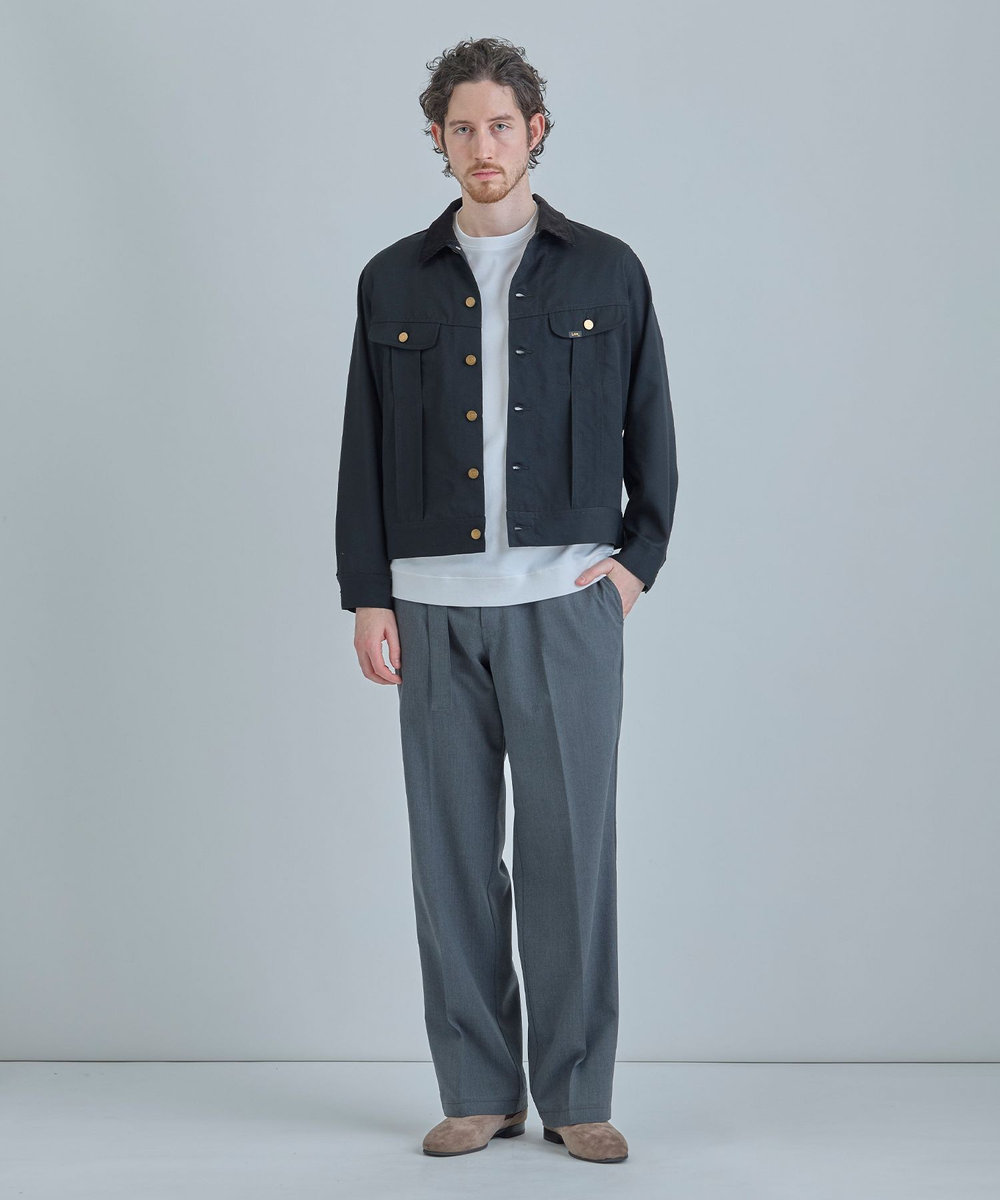 MEN'S BIGI 【LEE/リー】別注 エクスクルーシブ STORM RIDER ジャケット ブラック