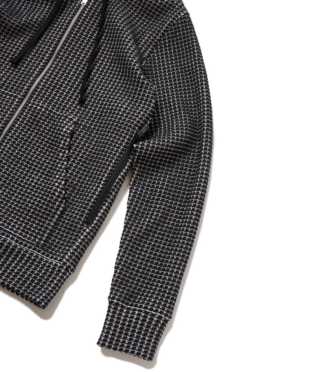MEN'S BIGI 【Seagreen/シーグリーン】ビッグワッフルパーカ ブラック