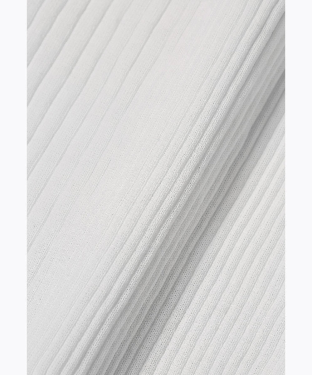 DÉPAREILLÉ COTTON RIB NO SLEEVE / コットンリブノースリーブ ホワイト
