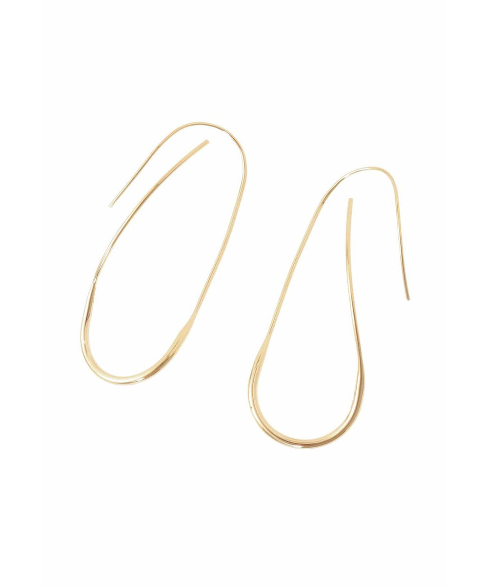 1er Arrondissement ＜BAR JEWERY（バー ジュエリー）＞"DRIFT"ピアス（両耳） ゴールド