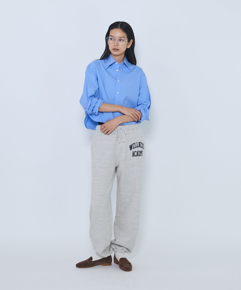1er Arrondissement ＜INSCRIRE/アンスクリア＞"Wire Shirt"シャツ ブルー