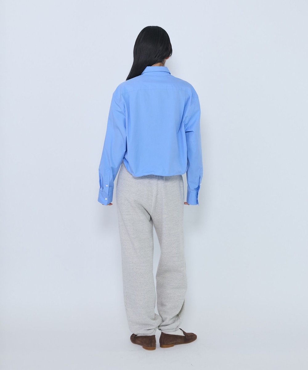 1er Arrondissement ＜INSCRIRE/アンスクリア＞"Wire Shirt"シャツ ブルー
