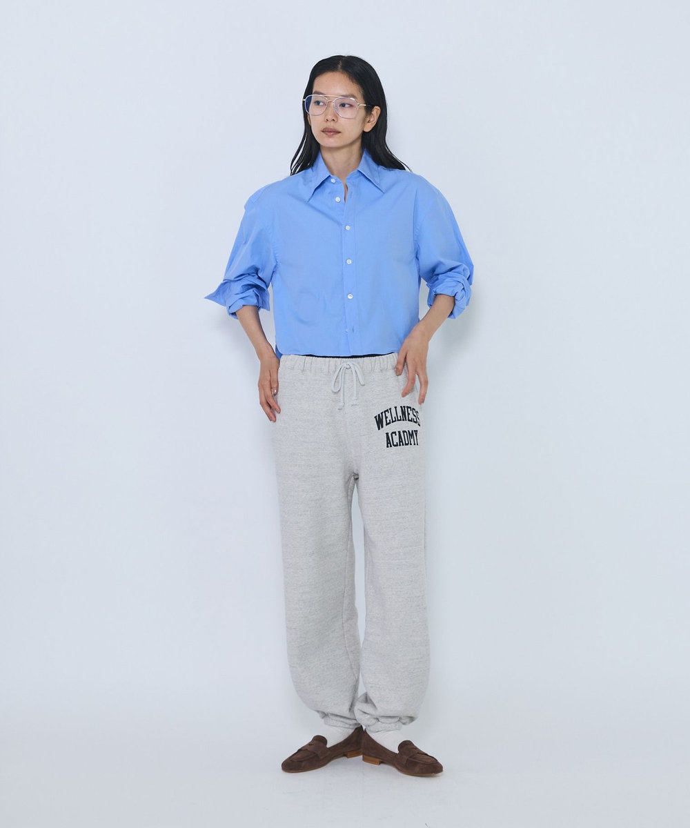 1er Arrondissement ＜INSCRIRE/アンスクリア＞"Wire Shirt"シャツ ブルー