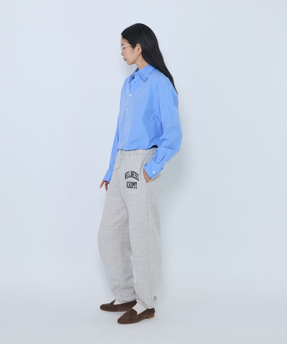 1er Arrondissement ＜INSCRIRE/アンスクリア＞"Wire Shirt"シャツ ブルー