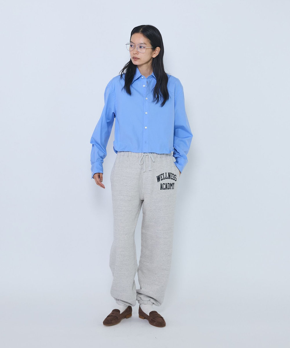 1er Arrondissement ＜INSCRIRE/アンスクリア＞"Wire Shirt"シャツ ブルー