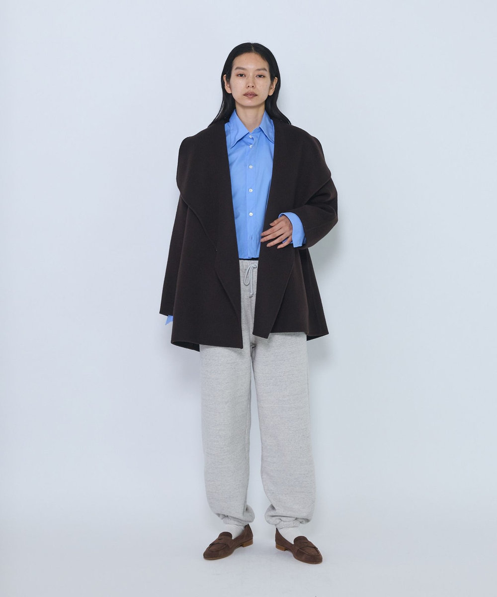 1er Arrondissement ＜INSCRIRE/アンスクリア＞"Wire Shirt"シャツ ブルー