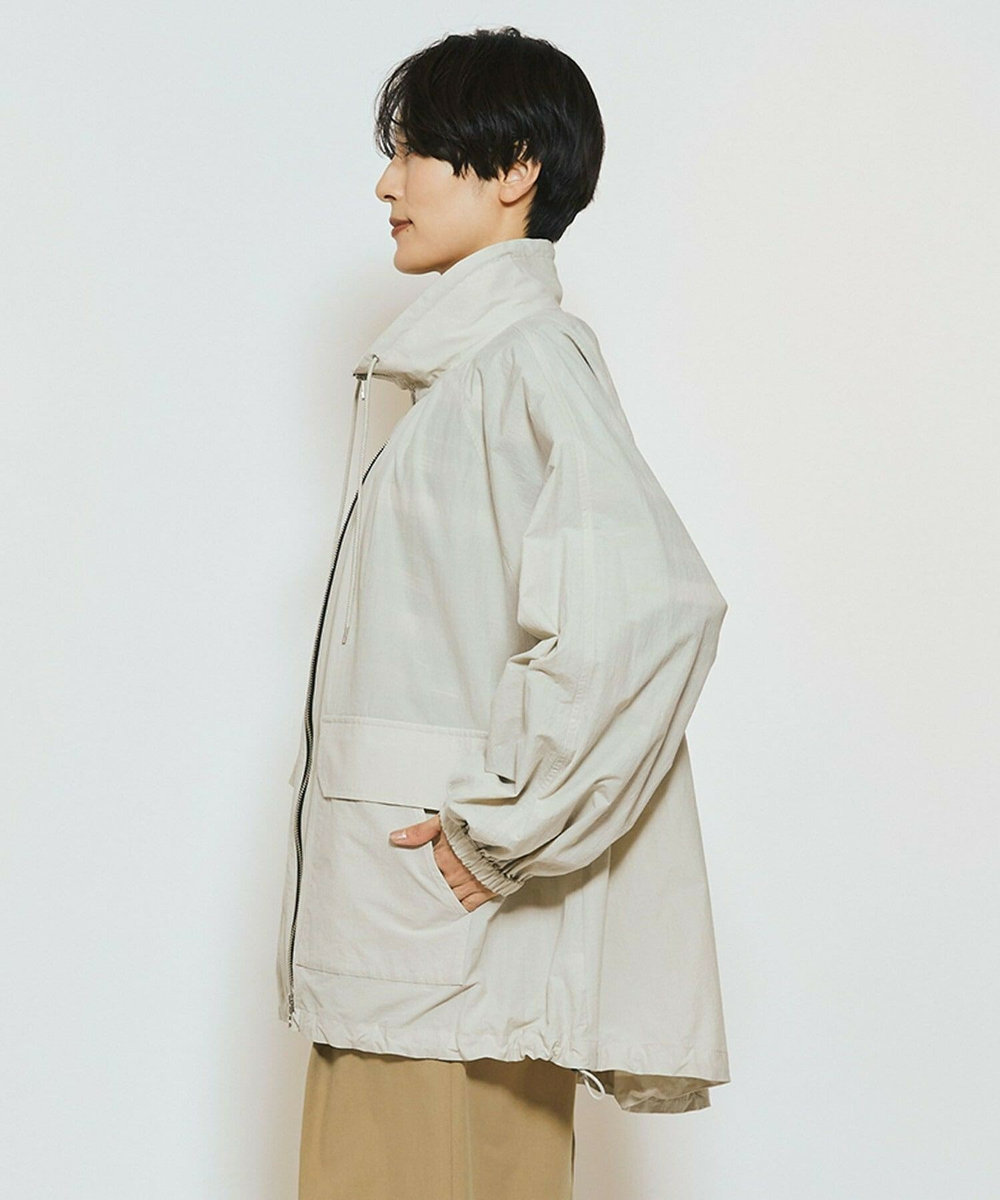 feerique feerique 綿ナイロンクロスマウンテンパーカー ベージュ