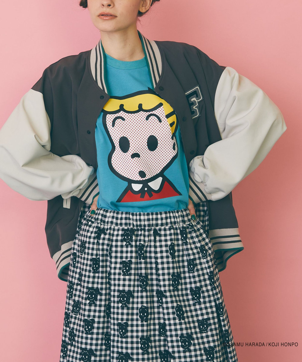 FRAPBOIS OSAMU GOODS フェイスT エメラルド