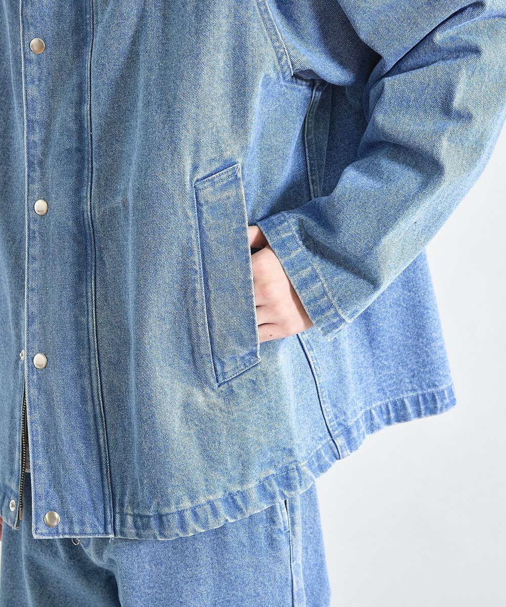 UNION STATION BOXY デニムジャケット ブルー