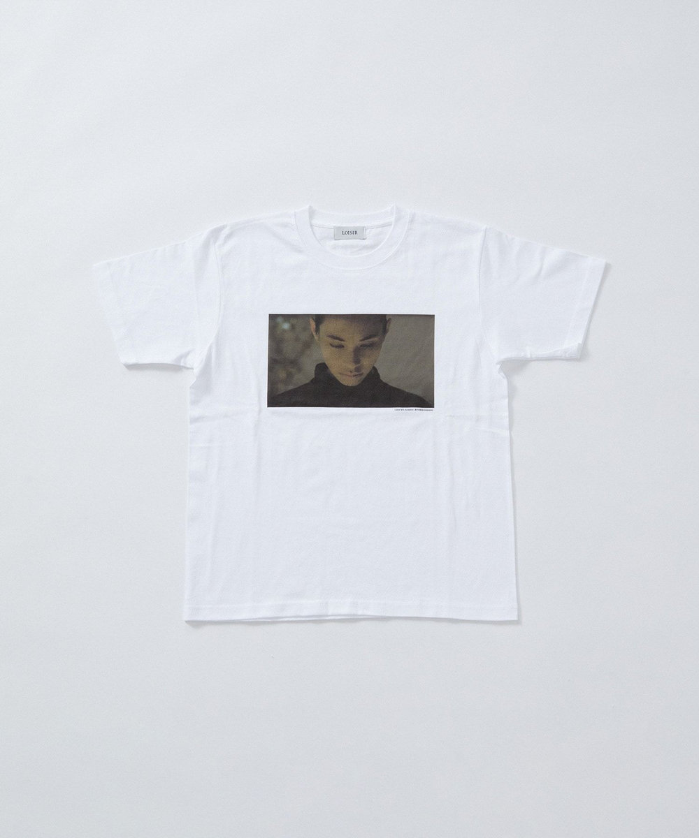 LOISIR 【映画『徒花-ADABANA-』コラボ】フォトTシャツ ホワイト