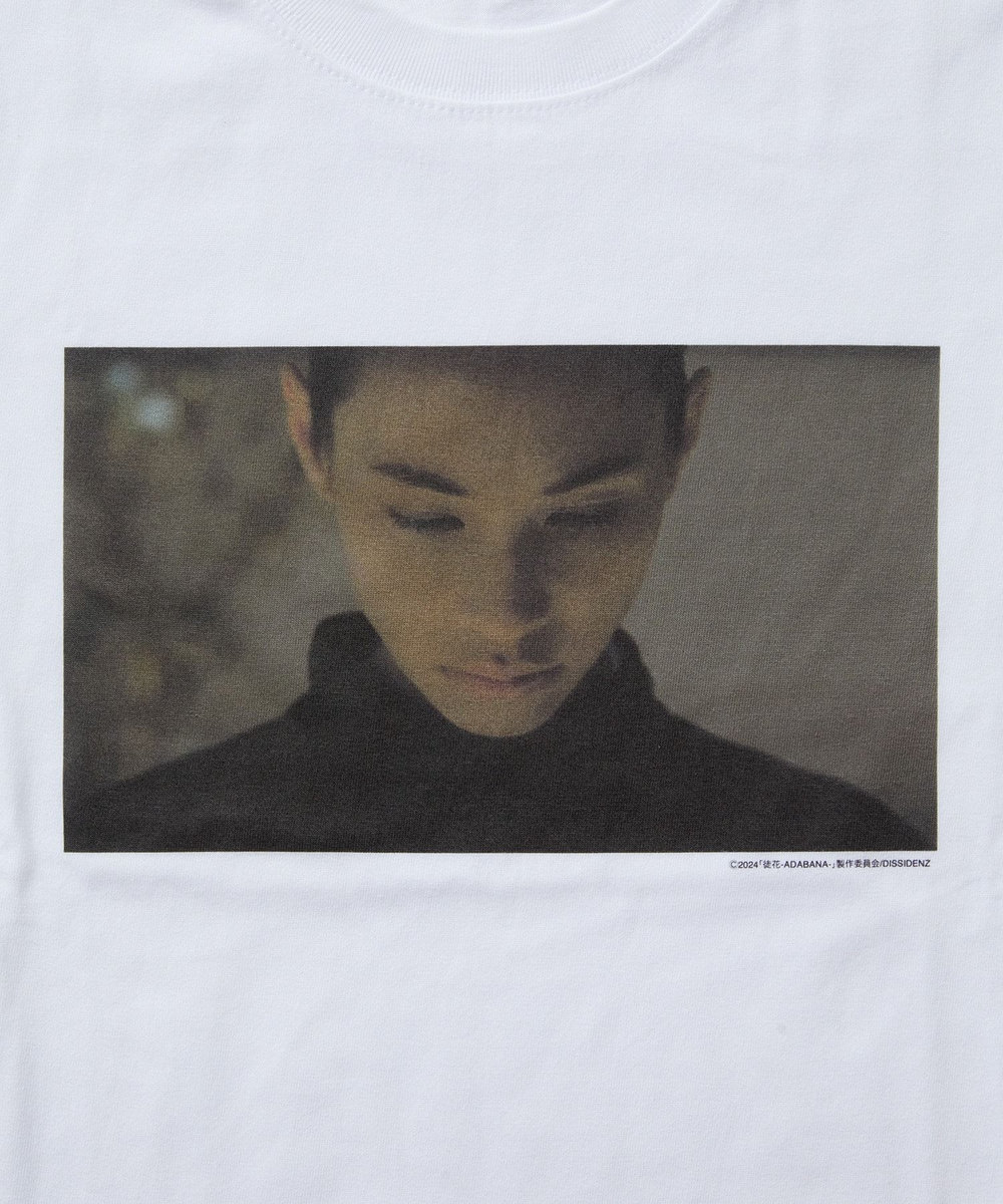 LOISIR 【映画『徒花-ADABANA-』コラボ】フォトTシャツ ホワイト
