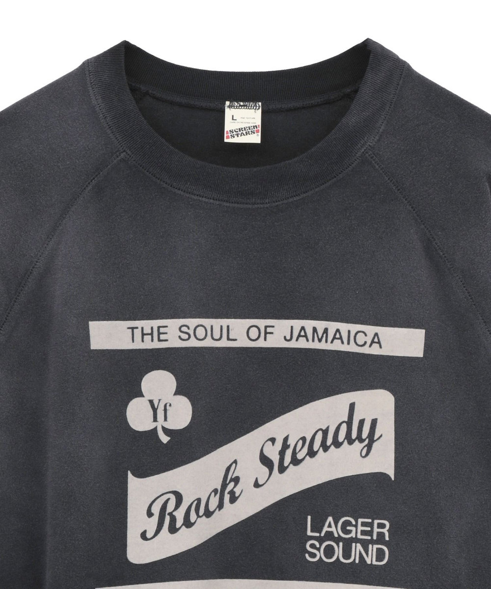 MEN'S BIGI 【SCREEN STARS/スクリーンスターズ】Sunburned sweat tee ブラック