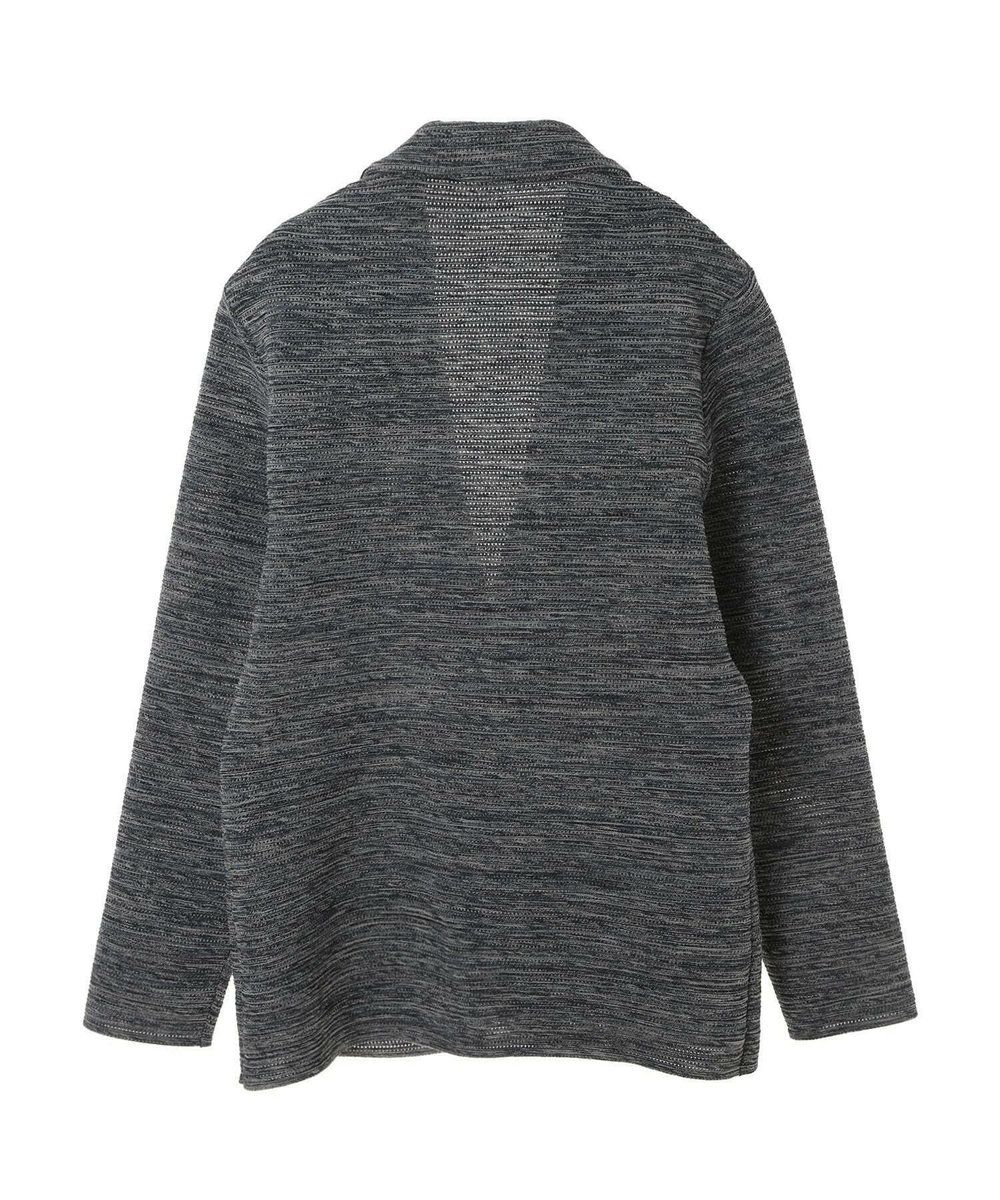 MEN'S BIGI 3色撚りニットジャケット ネイビー